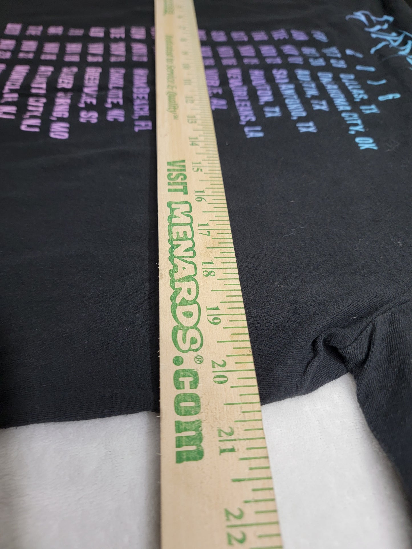 Evanescence 2016 Concert Tour T-shirt size L