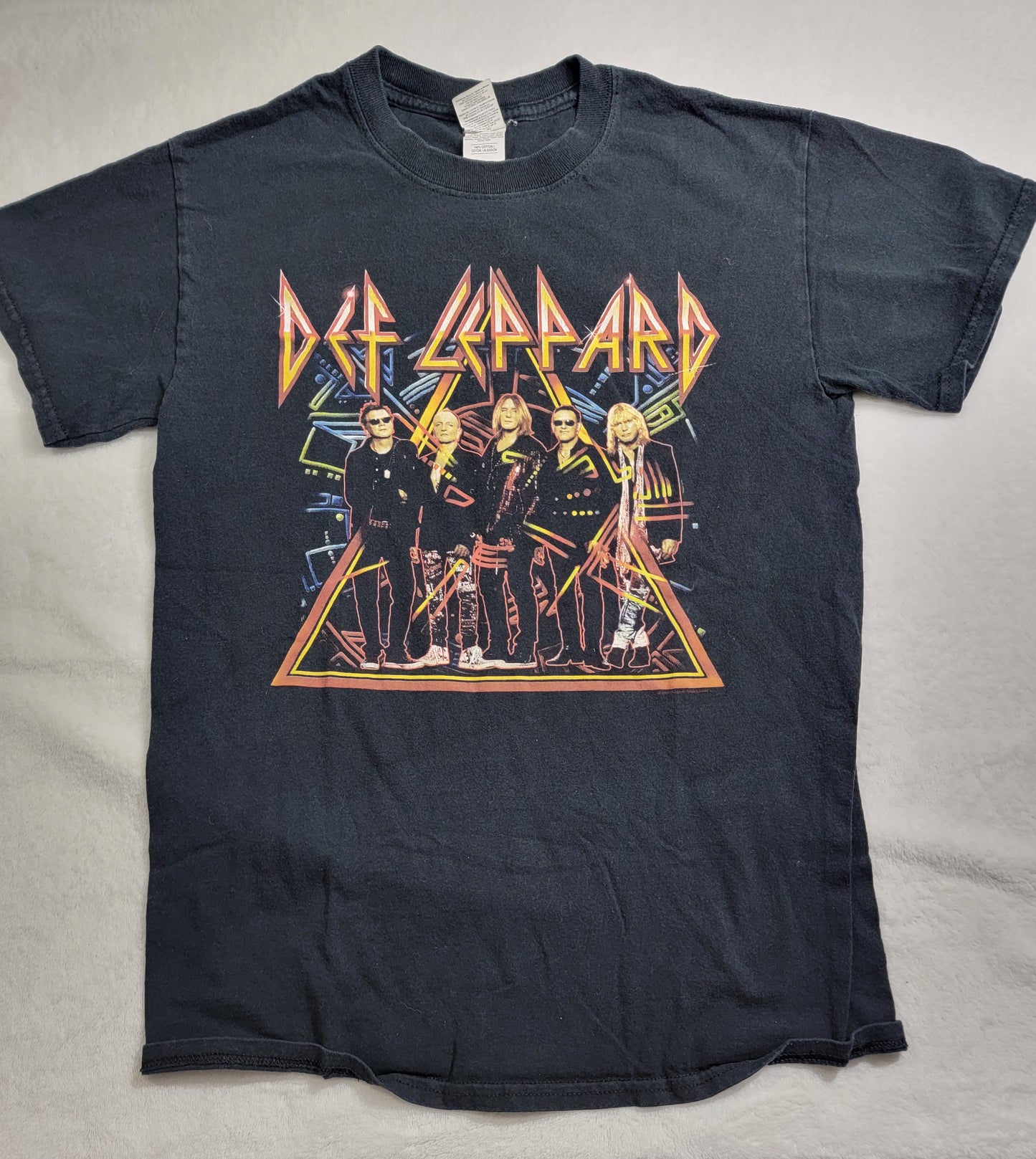 Def Leppard 2018 Concert Tour T-Shirt Size S Gildan