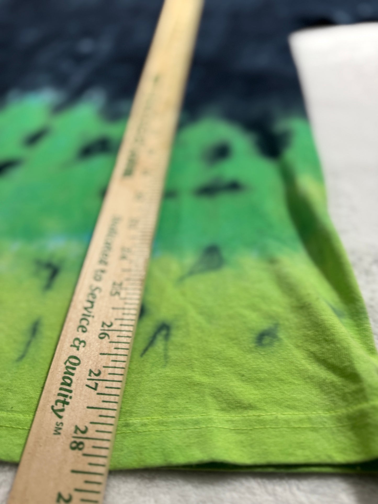 Liquid Blue Jimi Hendrix Tie Dye Size Large