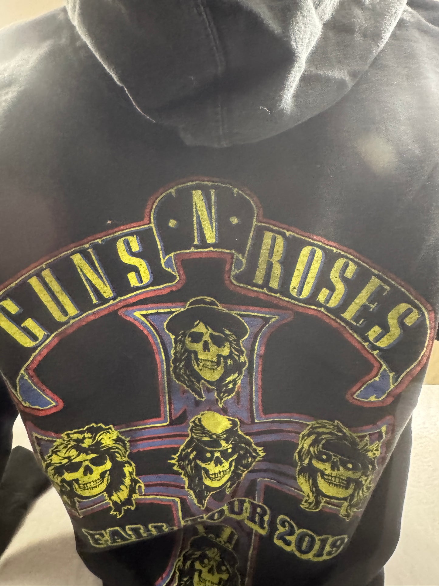 GnR Guns N Roses2019 Tour Hoodie size Med