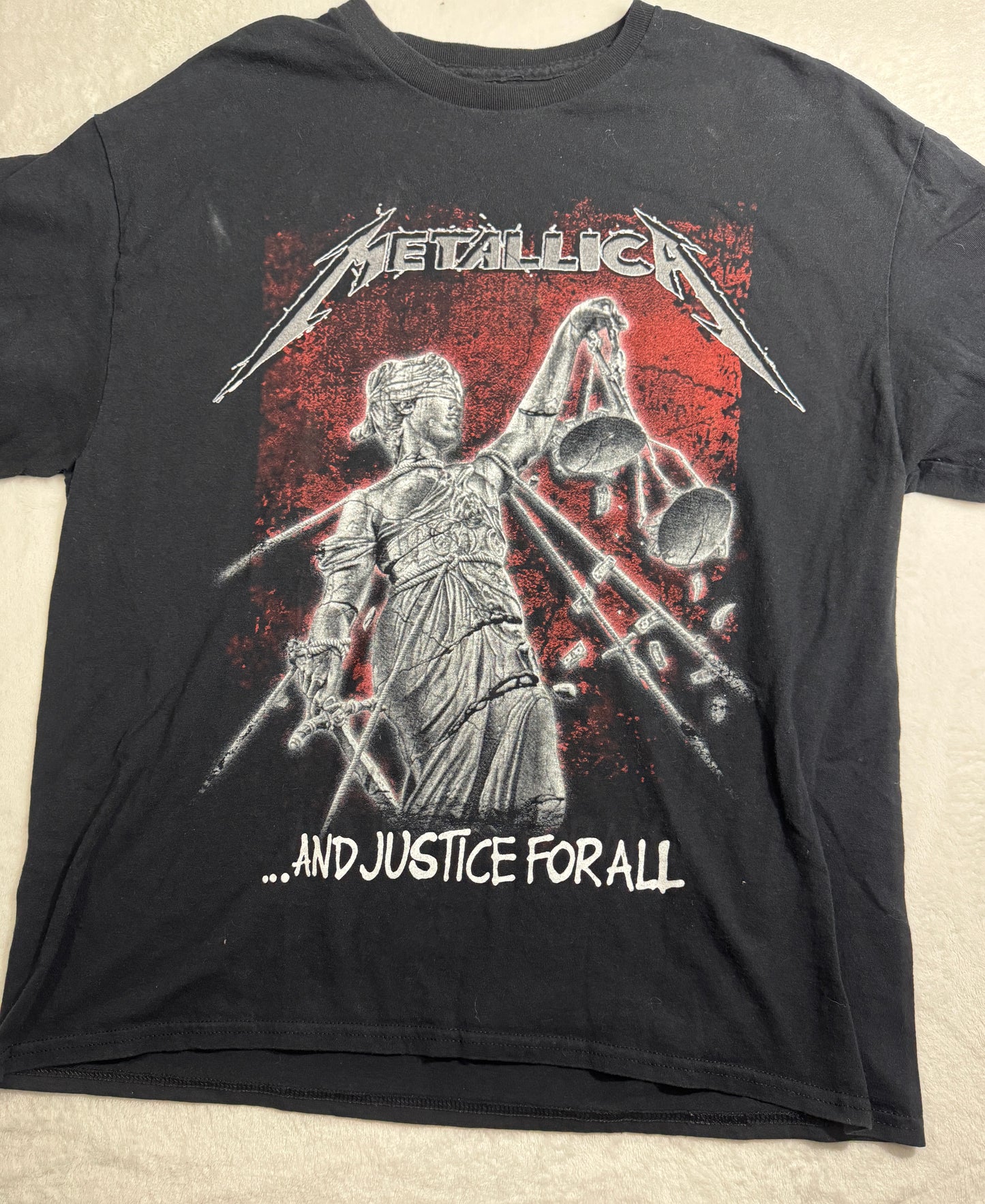Metallica And Justice For All T-Shirt Size Med