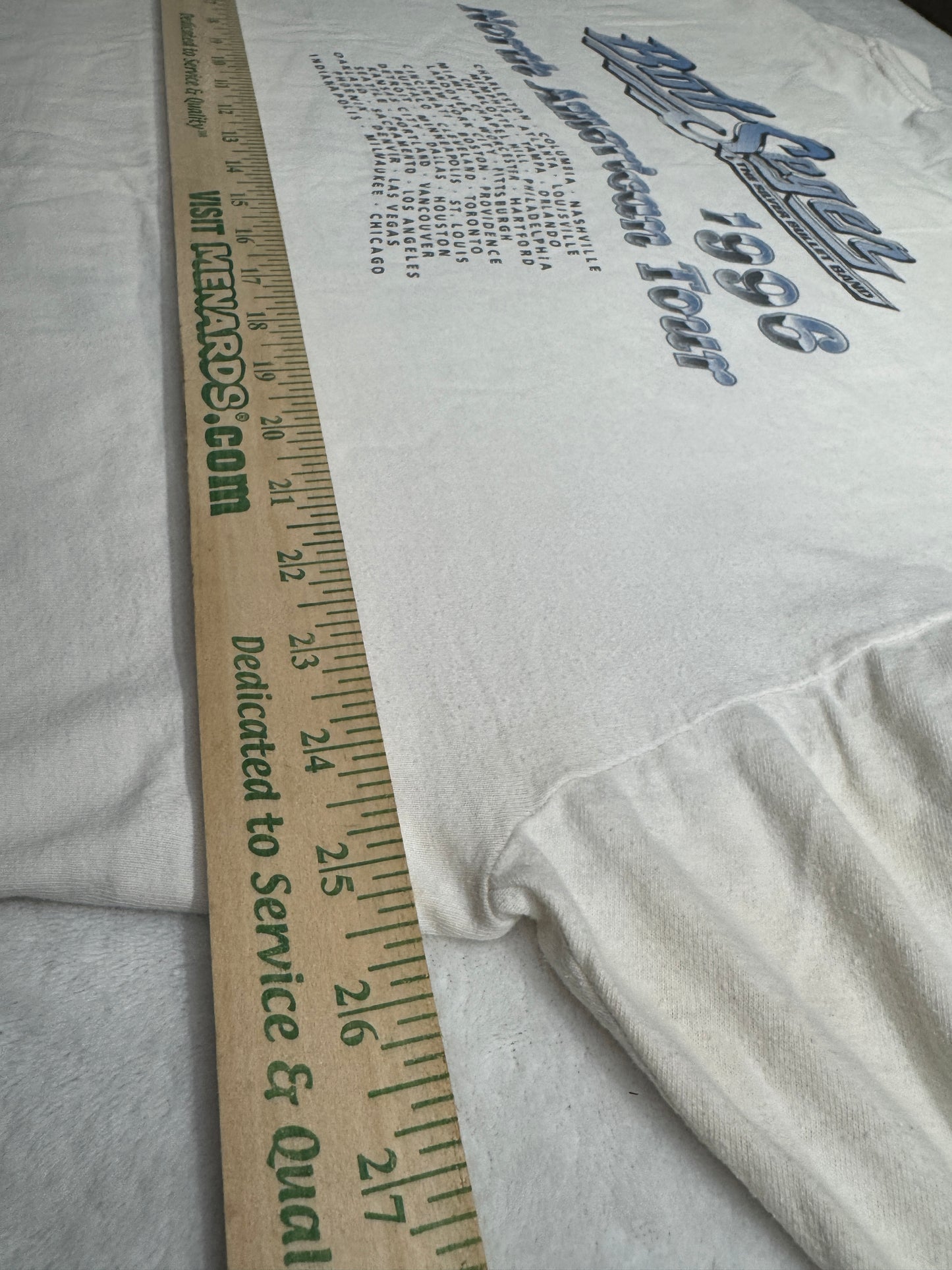 Bob Seger 1996 North American Tour Concert T-Shirt VINTAGE