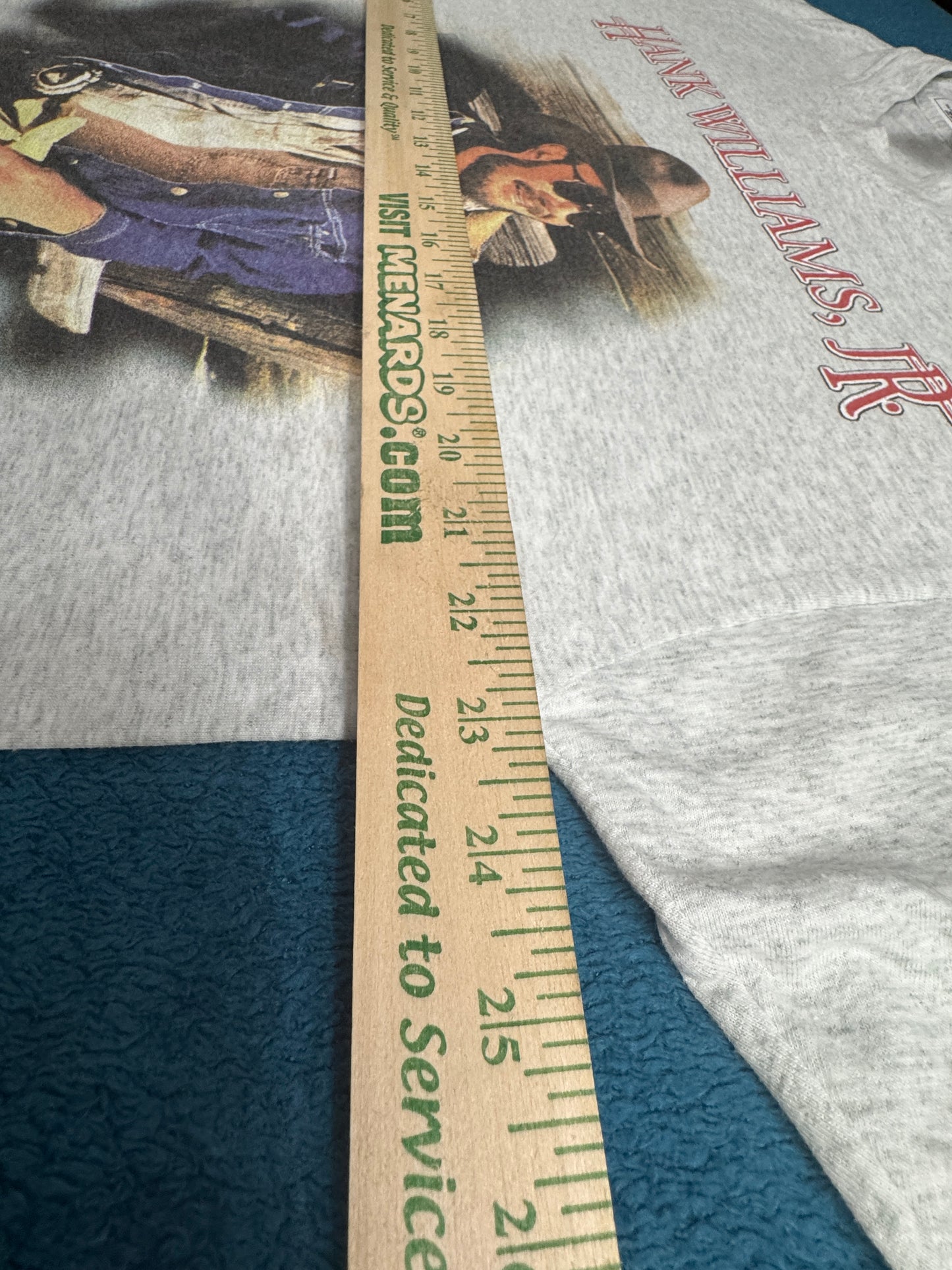 Vintage 1996 Hank Williams Jr. Wham Bam Concert Tour T-Shirt Size XL