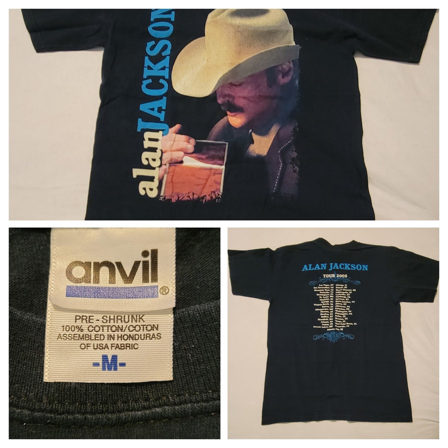 Alan Jackson 2005 Tour. VINTAGE