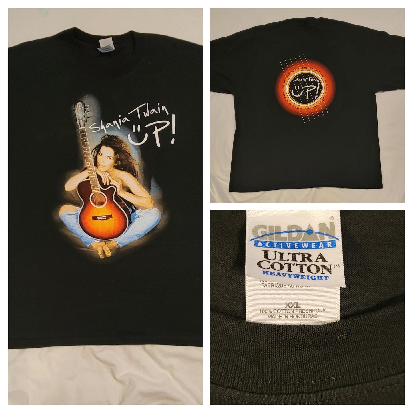 Shania Twain 2002 Up! Tour Concert T-Shirt 2X. VINTAGE