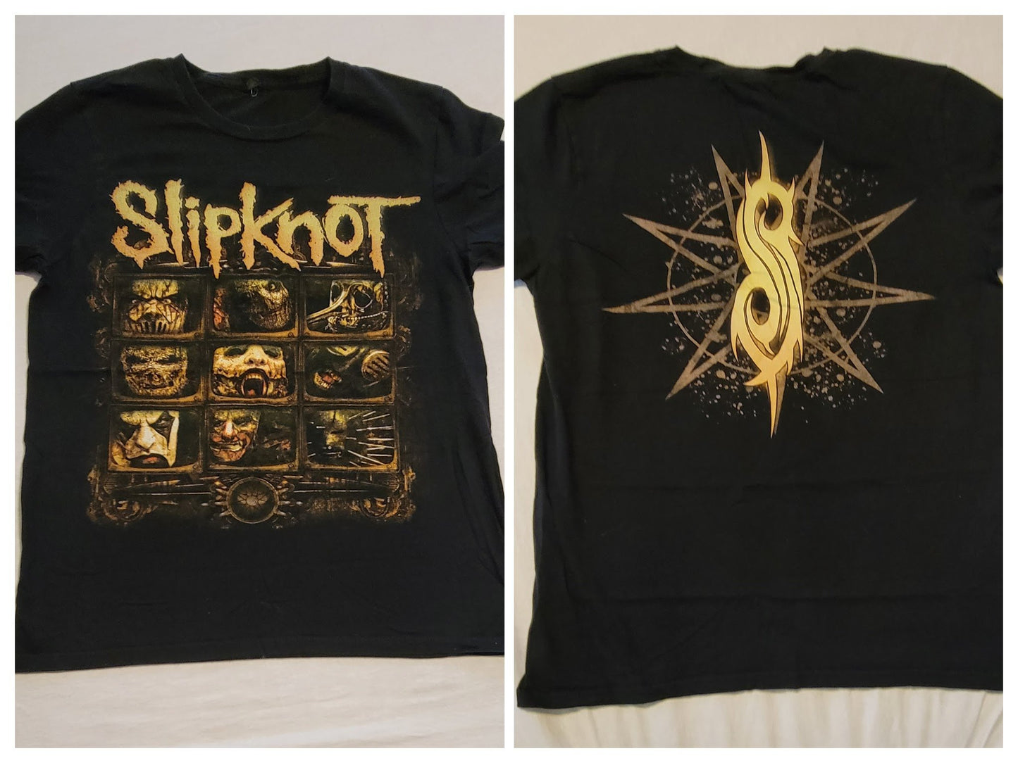 SlipKnot 2016 Tour Concert T-Shirt Medium