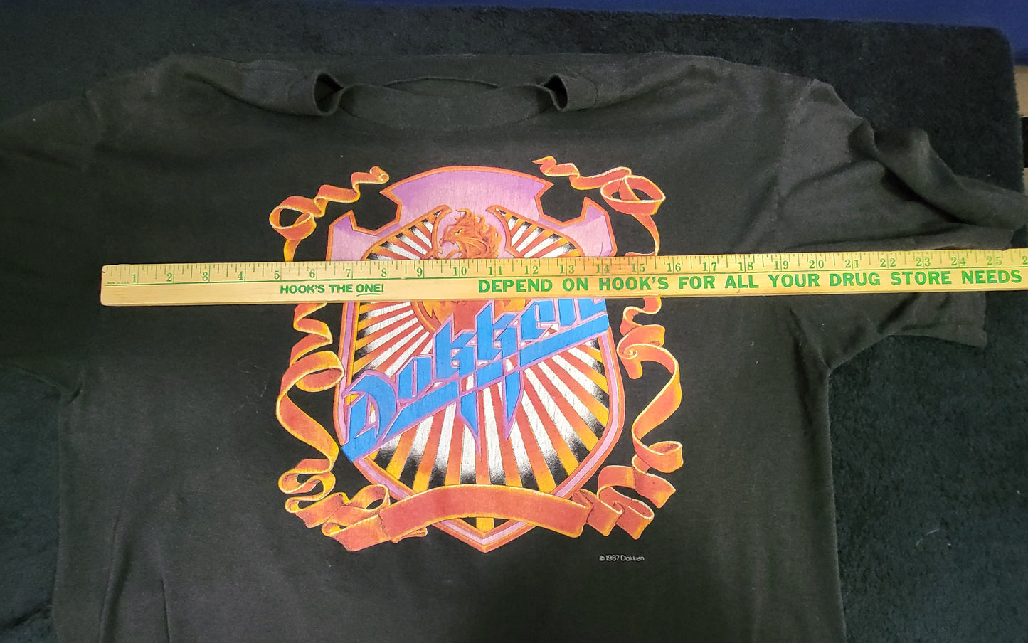 Original Vintage DOKKEN 1987-88 Tour Concert T-Shirt