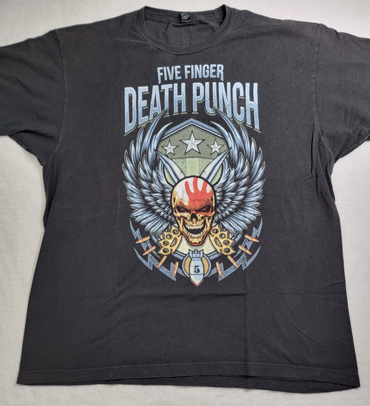 FFDP Five Finger Death Punch 2018 Concert Tour T-shirt 2X
