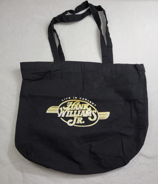Authentic Hank Williams Jr. Concert Tote Bag