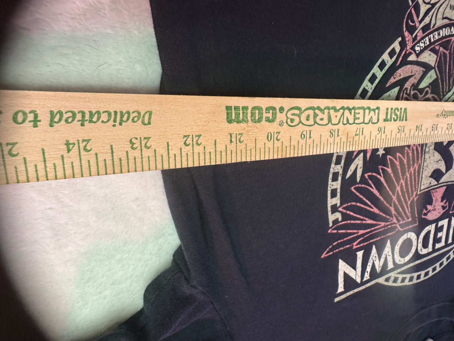 Shinedown I Will Never Be Voiceless Tour Concert T-Shirt Size XL Gildan