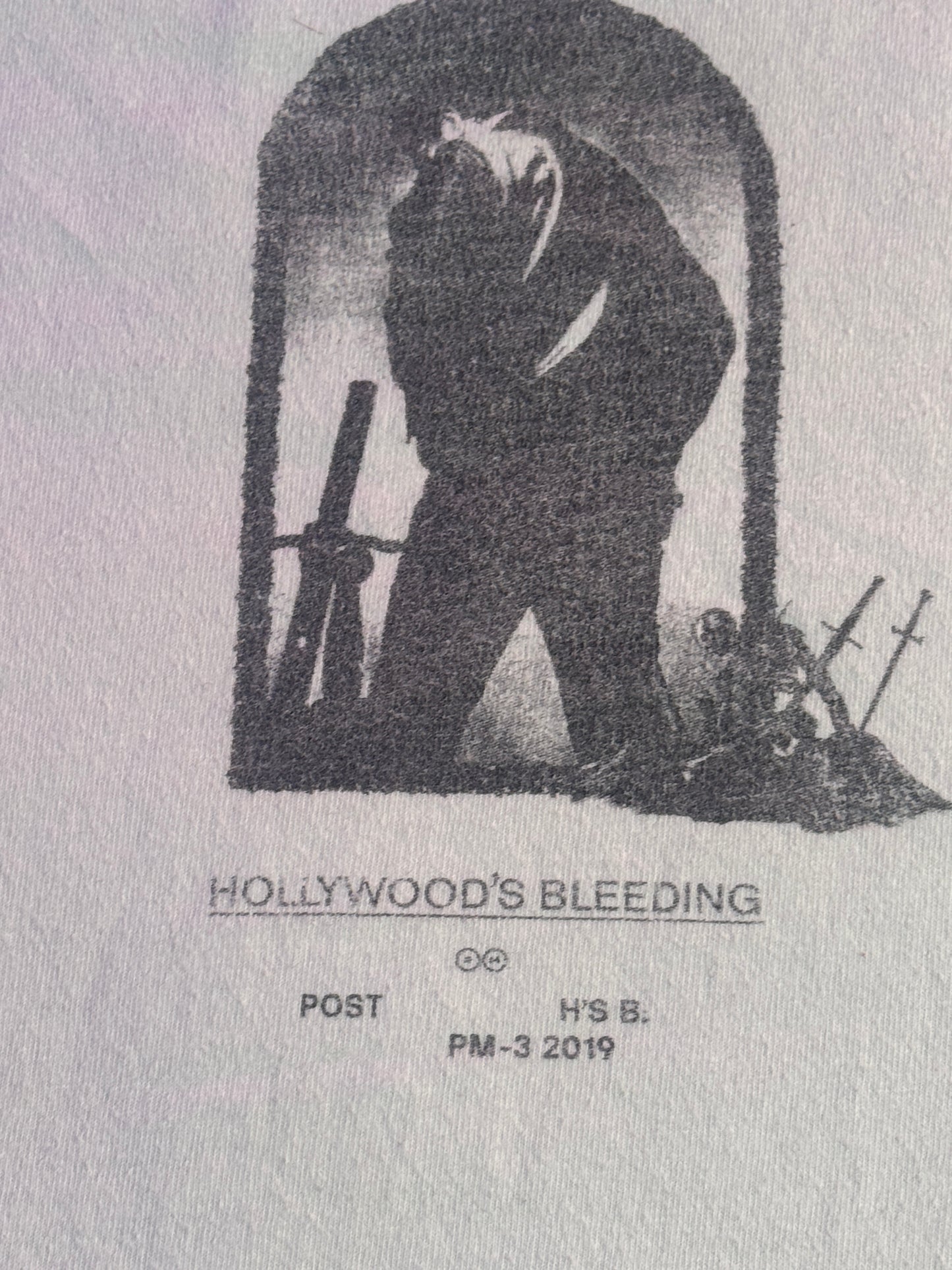 2019 Post Malone Hollywood's Bleeding Concert T-shirt size 2XL