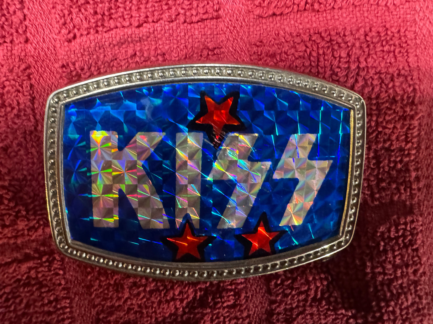 Vintage KISS BeltBbuckle