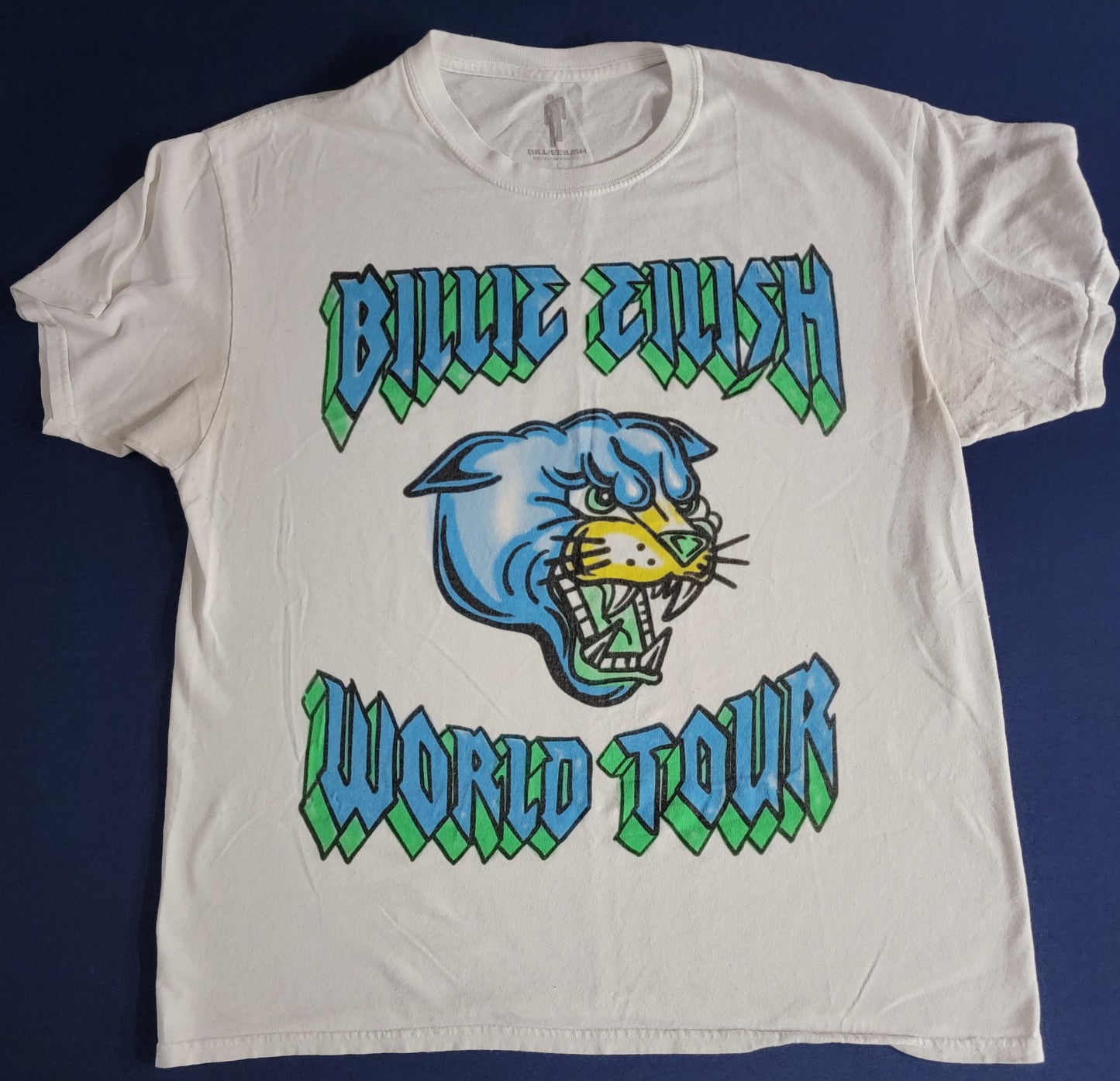 Billie Eilish 2019 World Tour Shirt Large