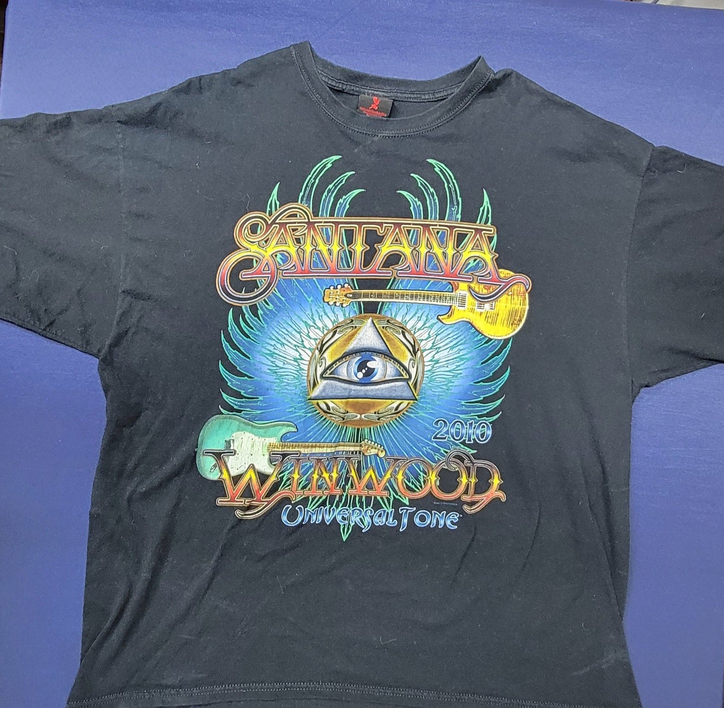 Santana 2010 Tour Concert T-Shirt 2XL