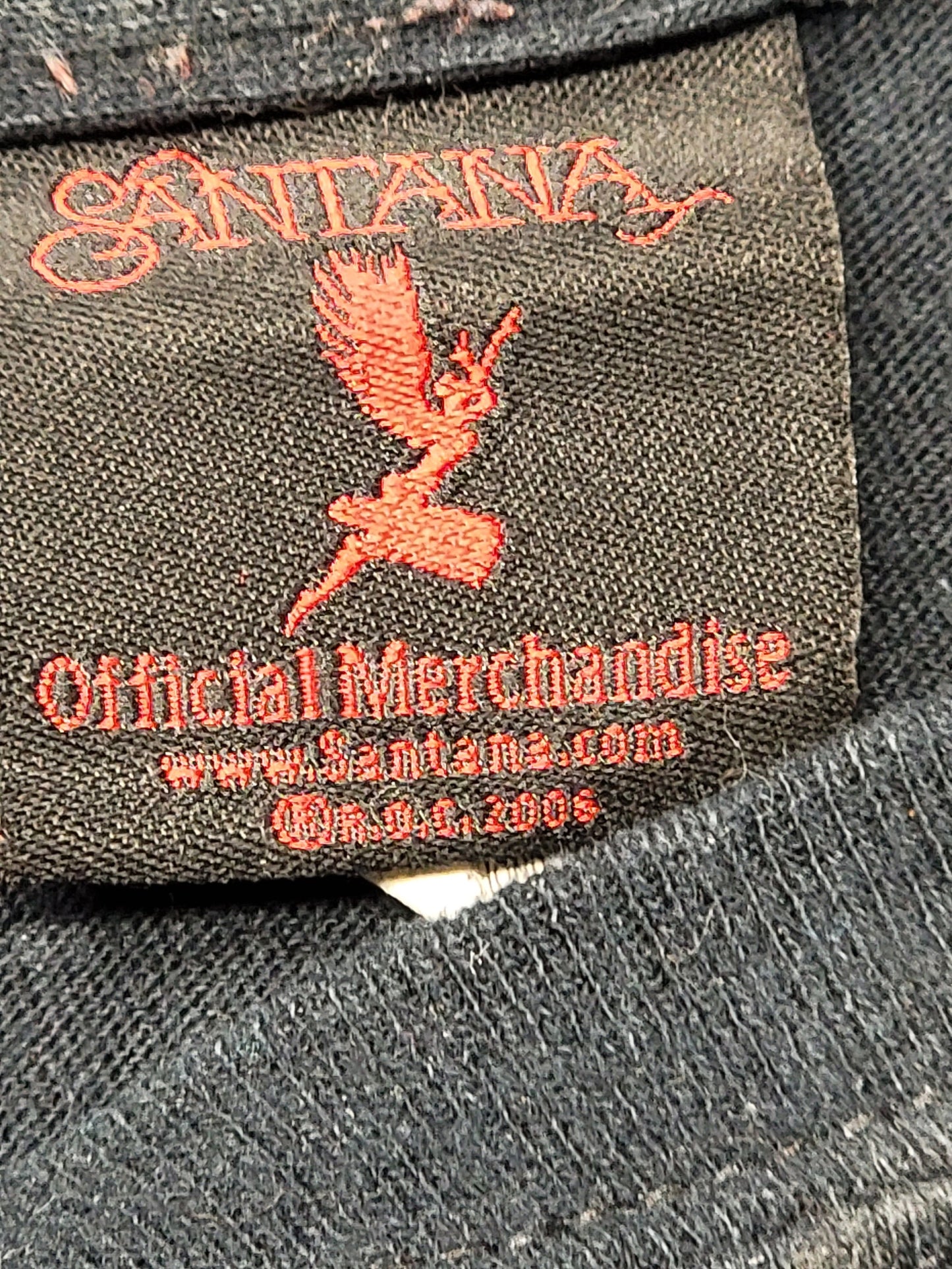 Santana 2010 Tour Concert T-Shirt 2XL