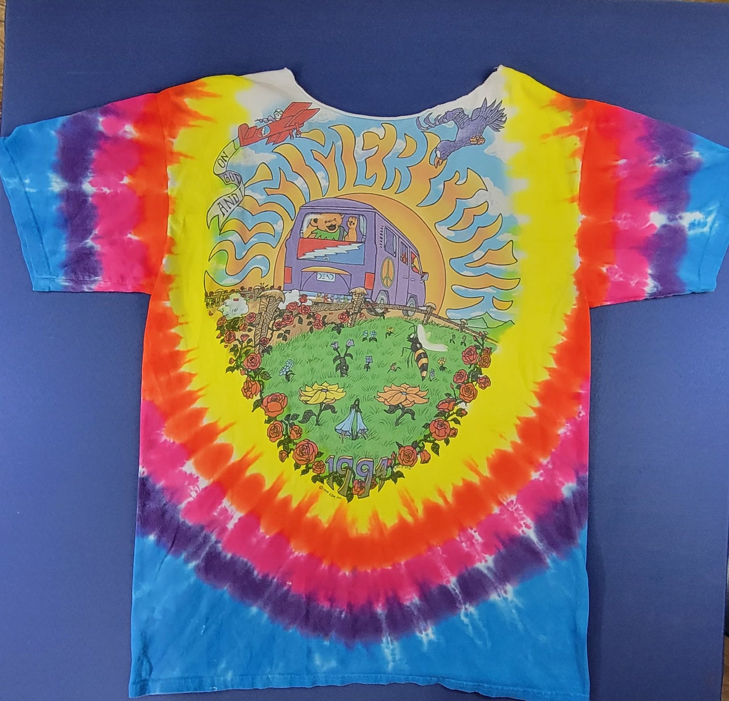 1994 GRATEFUL DEAD TIE DYE size XL