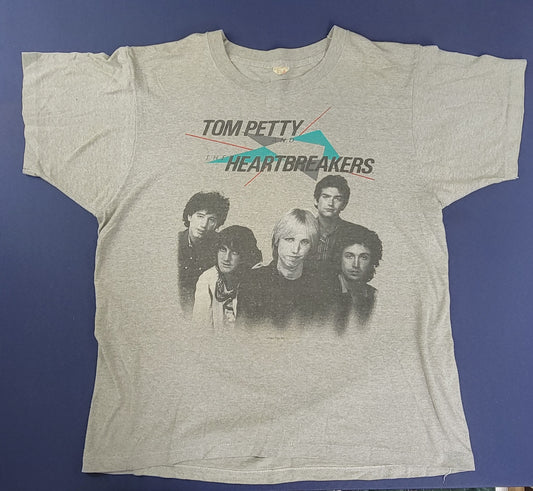 Tom Petty 1983 Long After Dark Tour Concert T-Shirt Vintage XL