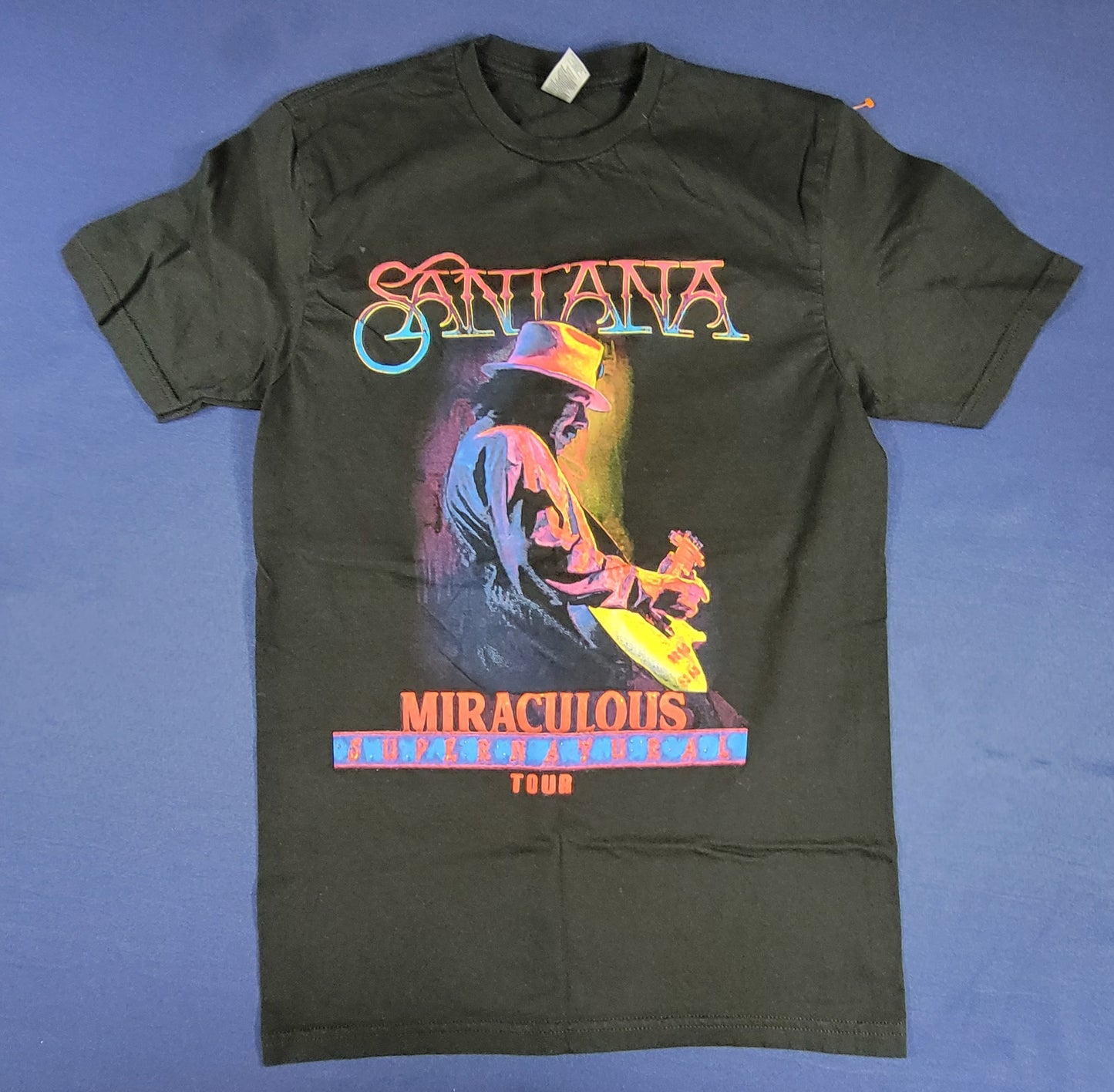 Santana / Earth Wind & Fire 2022 Tour Concert T-Shirt Small