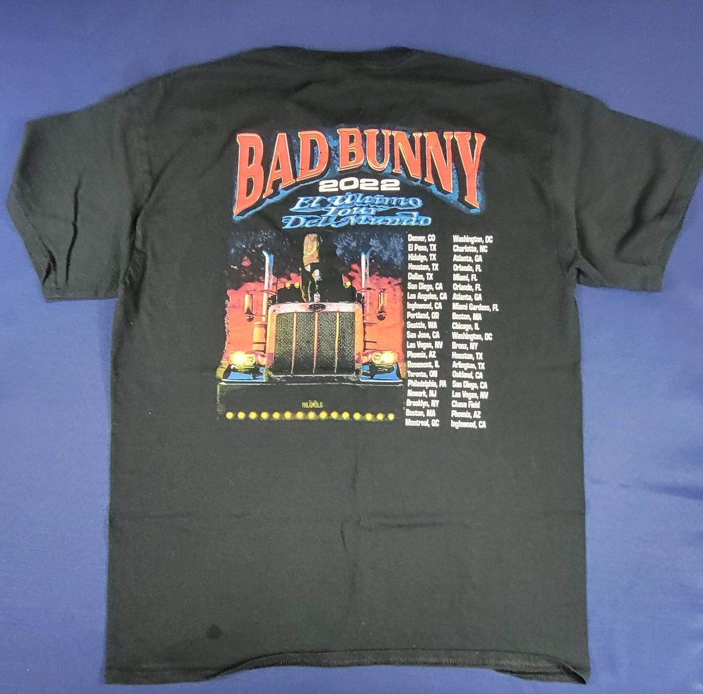 Bad Bunny 2022 Concert T-Shirt Large