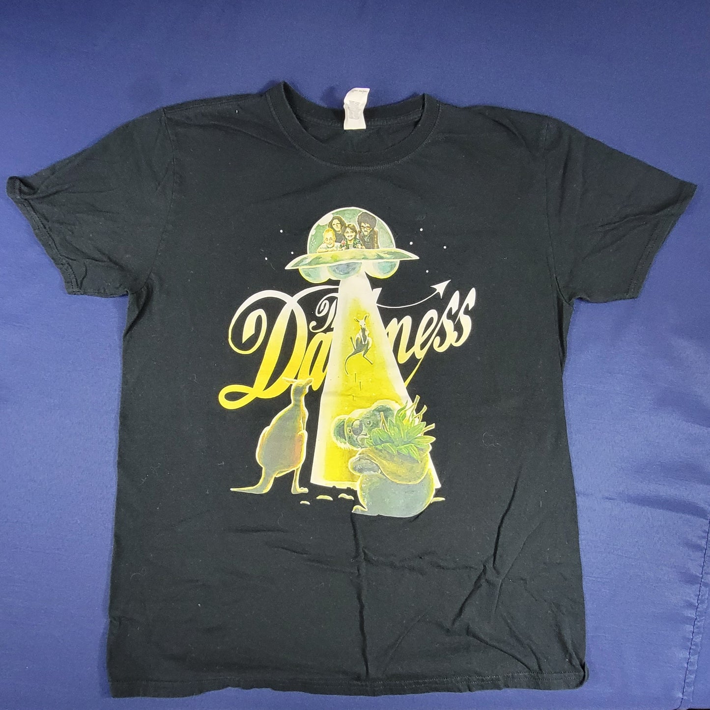 The Darkness Australia Tour 2017 Concert T-shirt Gildan Large