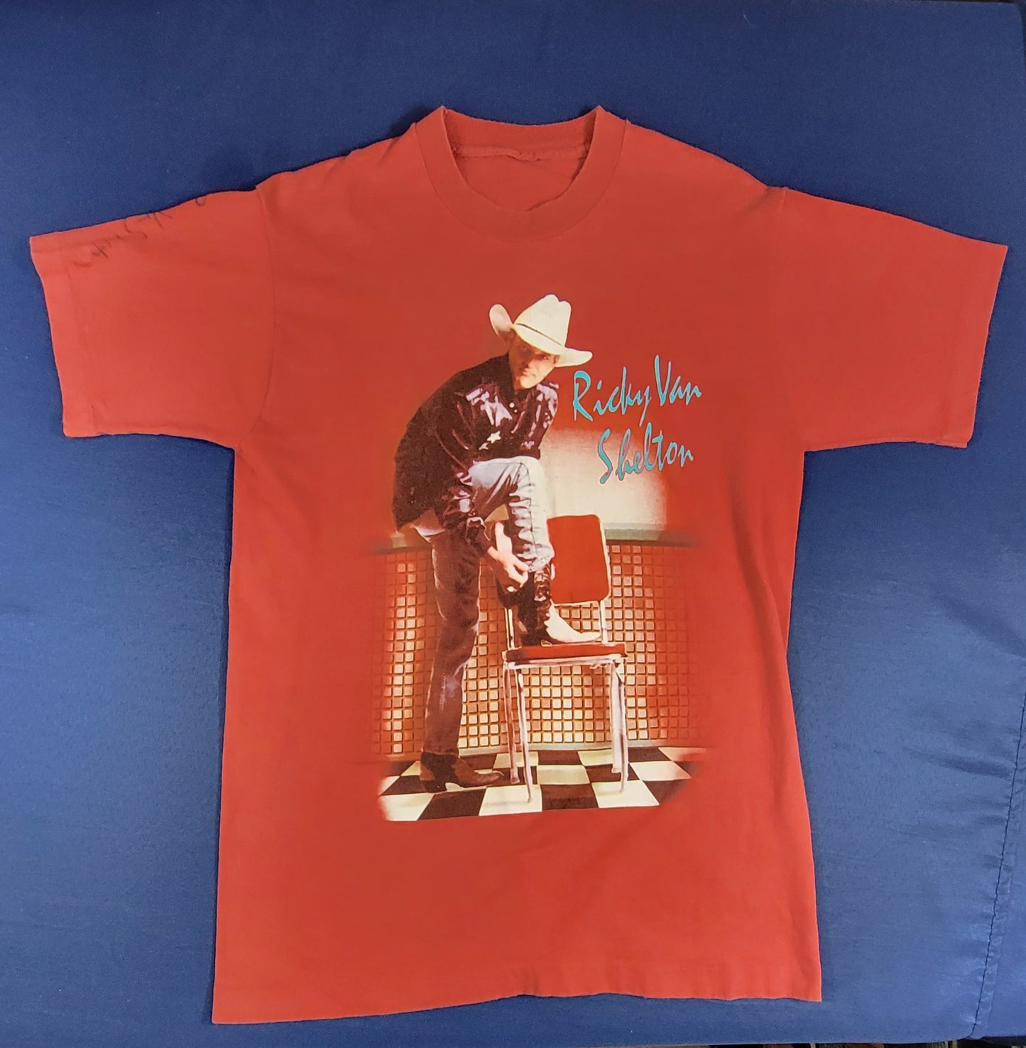 Ricky Van Shelton Autographed Concert T-Shirt