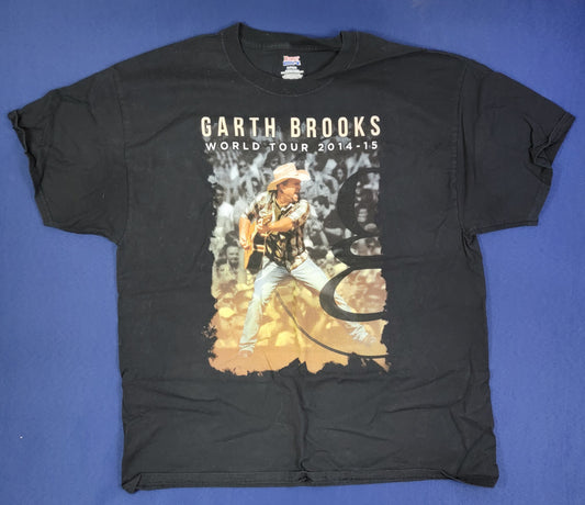 Garth Brooks 2014-2015 World Tour Concert T-Shirt XL