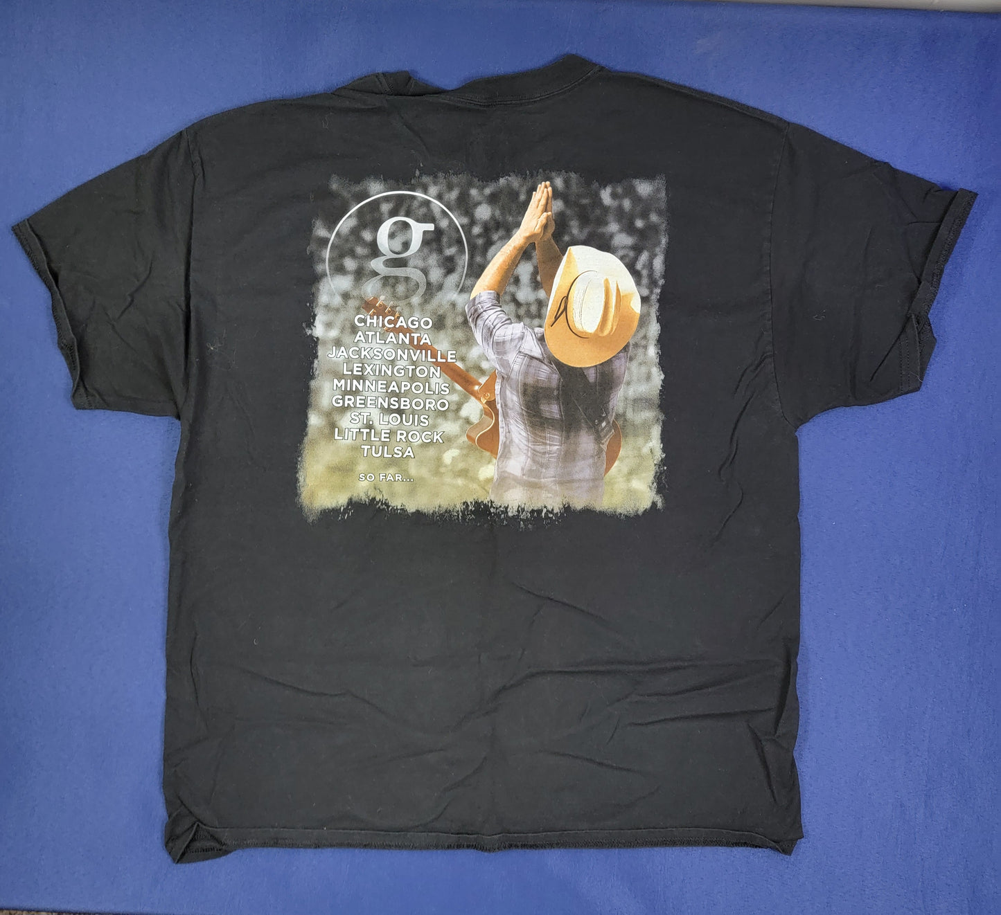 Garth Brooks 2014-2015 World Tour Concert T-Shirt XL