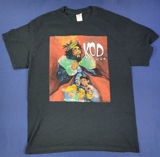 J. Cole   Young Thug  KOD Tour Concert T-Shirt Large