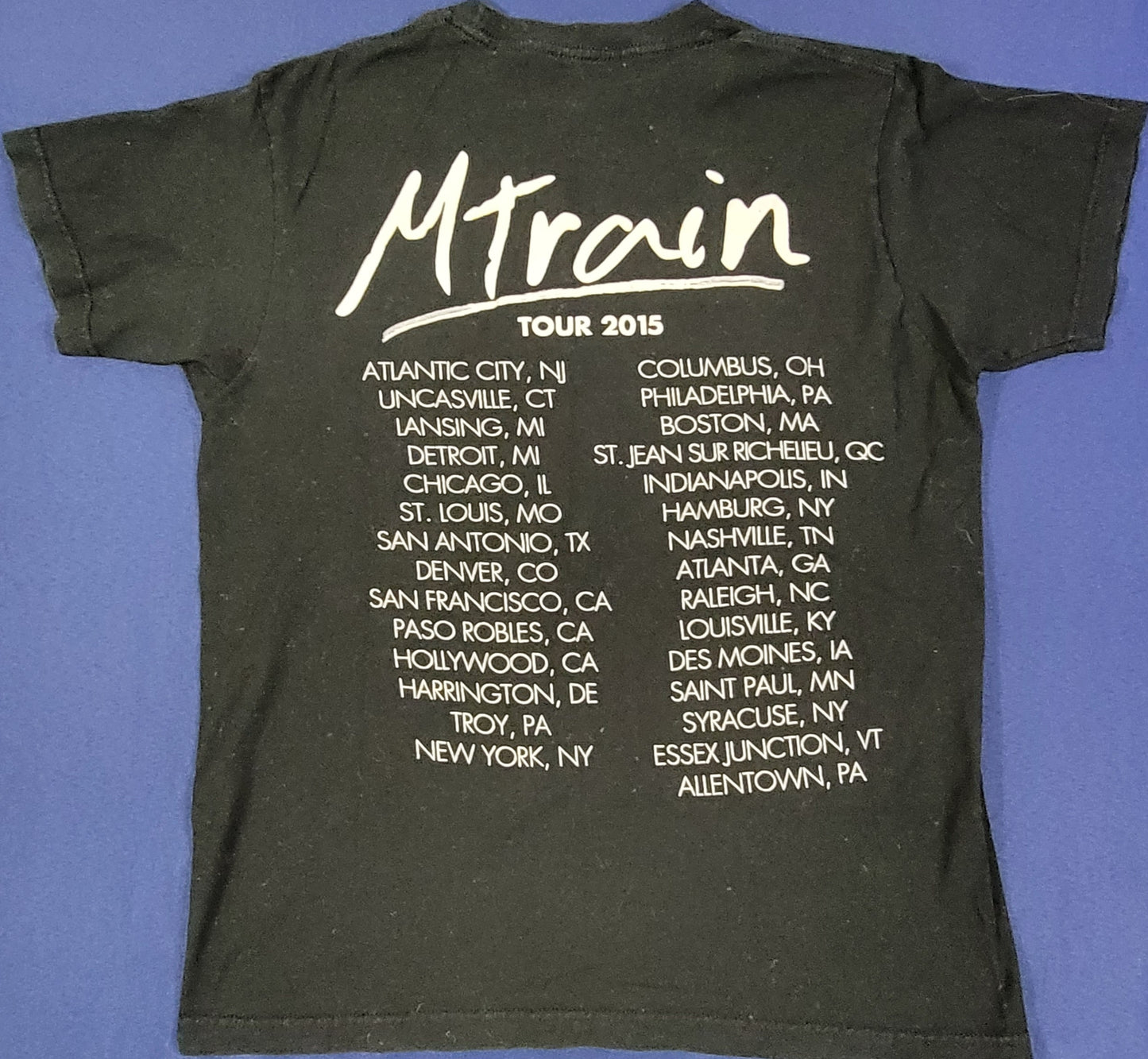 Meghan Trainor 2015 M Train Tour Concert T-Shirt Medium