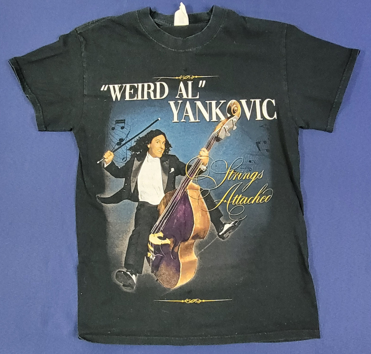 "Weird Al" Yankovic 2019 Strings Attached Tour Concert T-Shirt SMALL