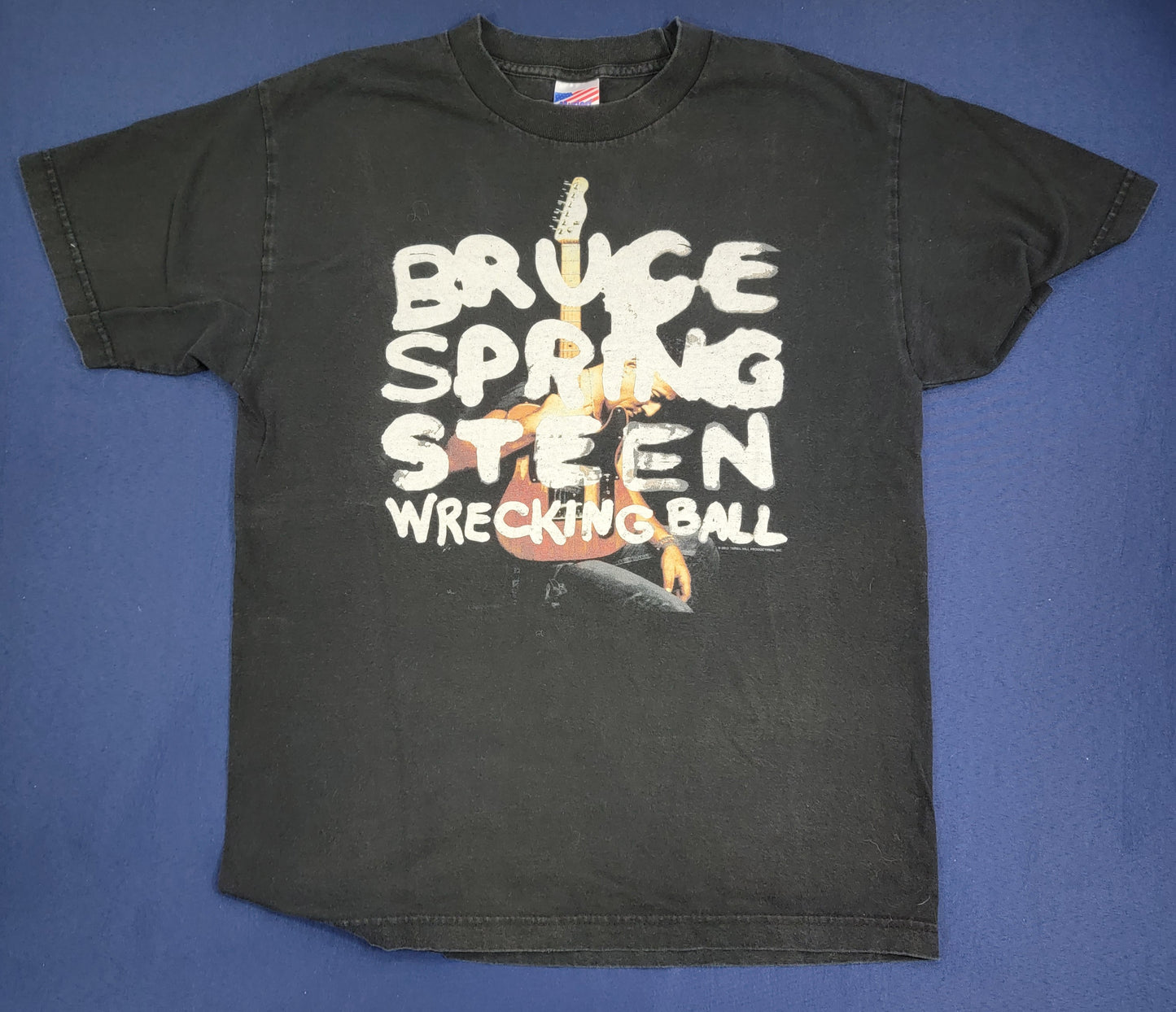 Bruce Springsteen 2012 Wrecking Ball Concert T-Shirt Medium