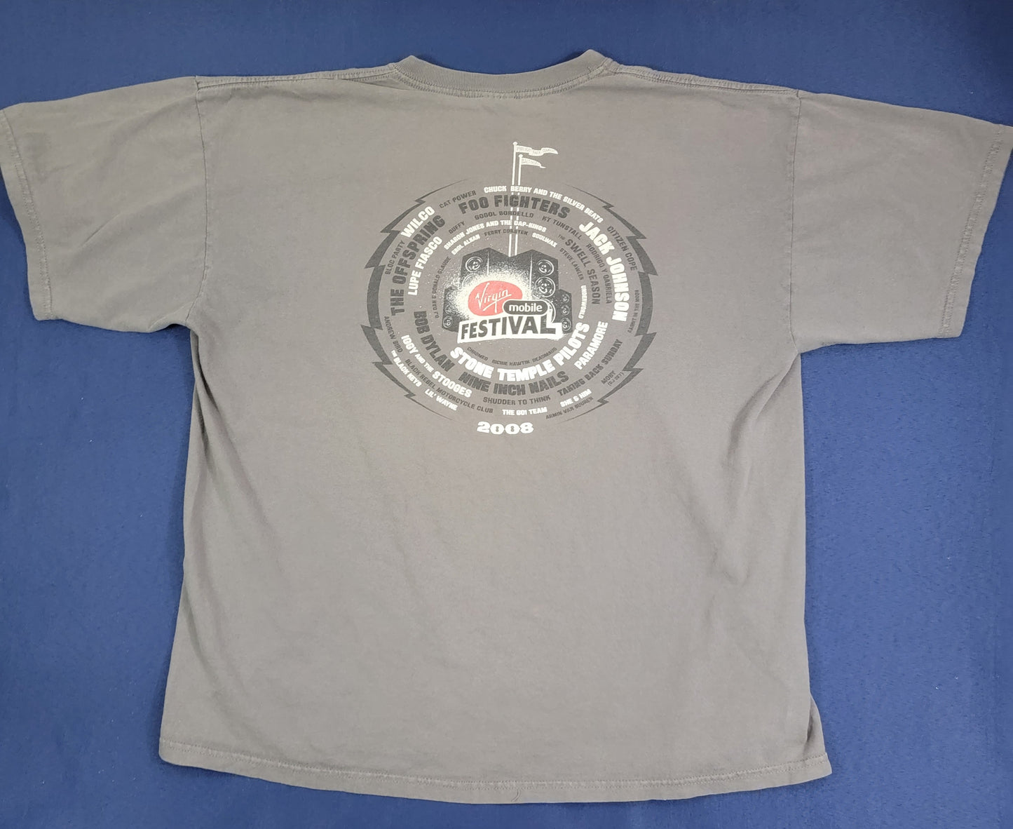 2008 Virgin Mobile Festival Concert T-shirt XL