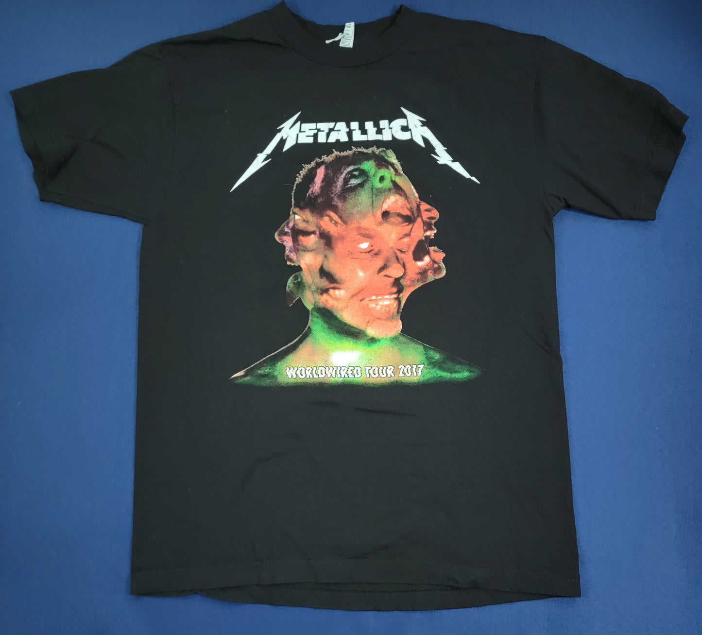 Metallica World Wired Tour Concert T-shirt Black Medium