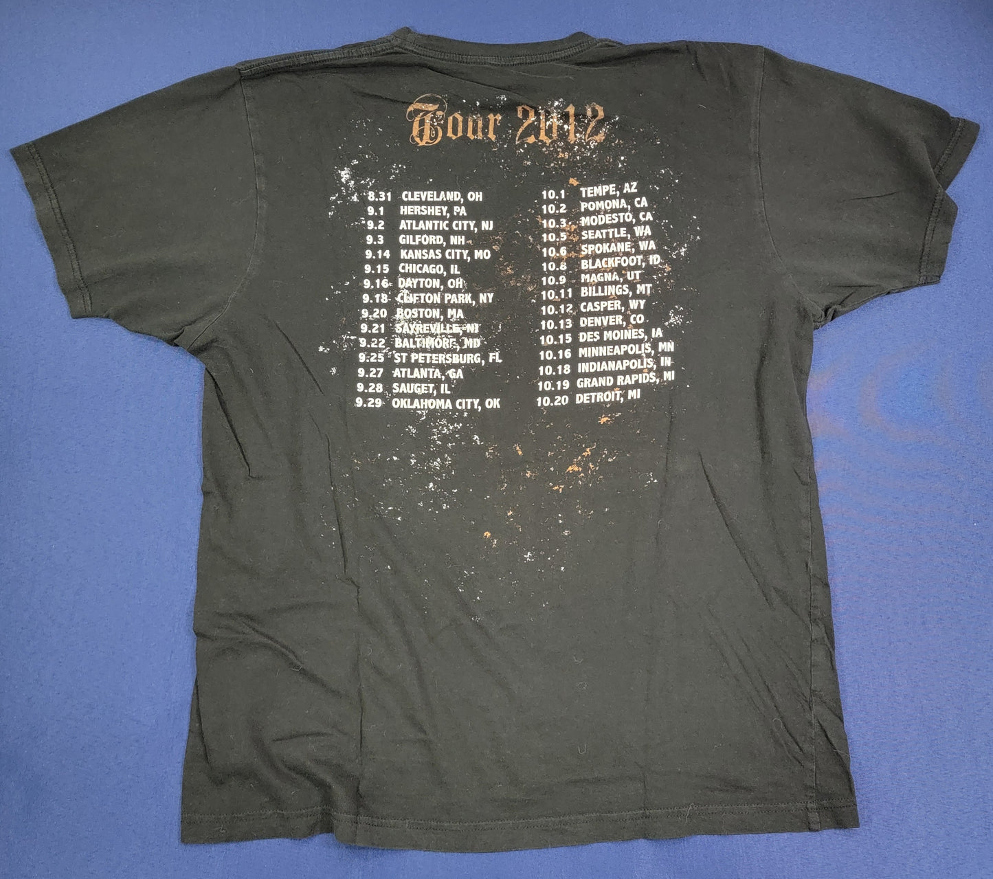 2018 Seether Concert T-shirt