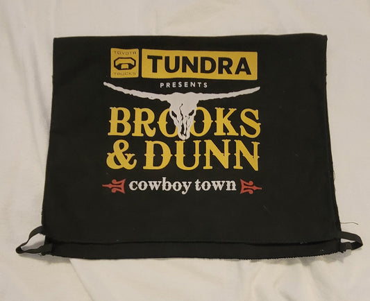 Brooks and Dunn 2008 Cowboy Town Tour VIP Chairback cover