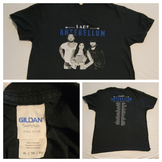 Lady Antebellum 2017 You Look Good Tour Shirt XL